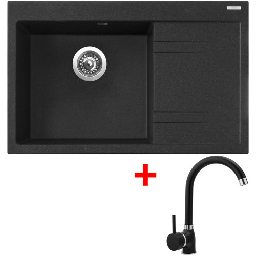 Sinks RIM 780 L Granblack + Polo GR