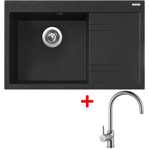 Sinks RIM 780 L Granblack + Vitalia