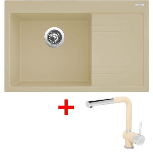 Sinks RIM 780 L Sahara + Mix 3 P GR