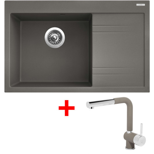 Sinks RIM 780 L Truffle + Mix 3 P GR