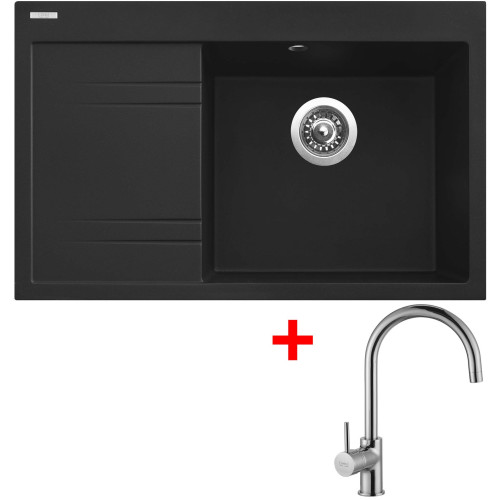 Sinks RIM 780 P Metalblack + Vitalia
