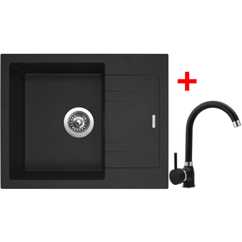 Sinks LINEA 600 Granblack + Polo GR
