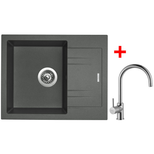 Sinks LINEA 600 Titanium + Vitalia