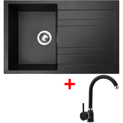 Sinks GRANDE 800 Granblack + Polo GR