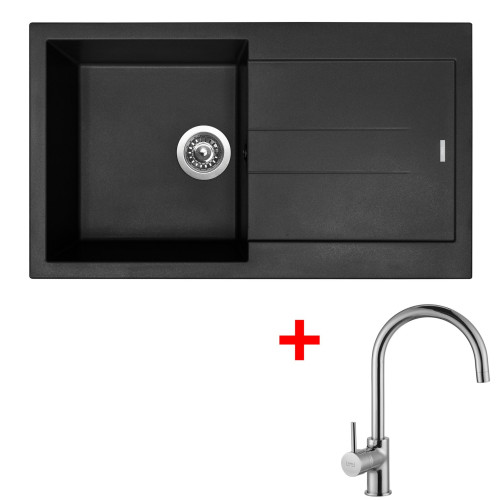 Sinks AMANDA 860 Pureblack + Vitalia