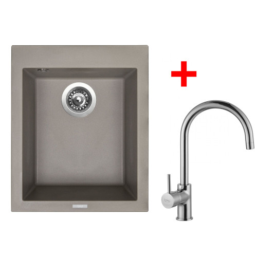 Sinks CUBE 410 Truffle + Vitalia