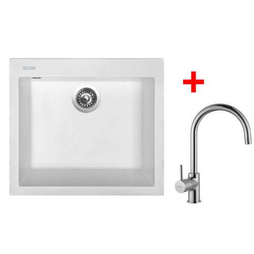 Sinks CUBE 560 Milk + Vitalia