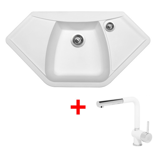 Sinks NAIKY 980 Milk + Mix 3 P GR