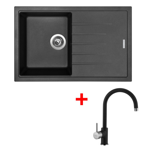 Sinks BEST 780 Granblack + Vitalia GR