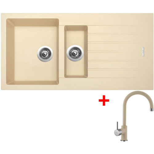 Sinks PERFECTO 1000.1 Sahara + Vitalia GR