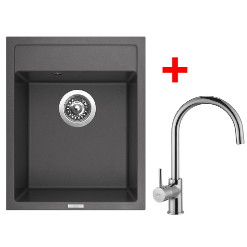 Sinks CLASSIC 400 Titanium + Vitalia