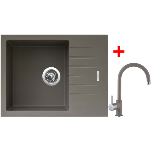 Sinks PERFECTO 650 Truffle + Vitalia GR
