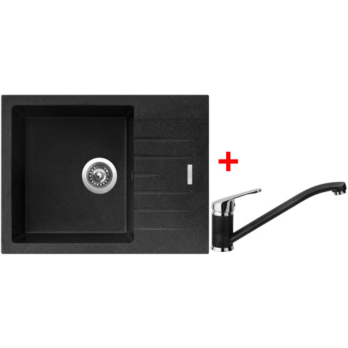 Sinks PERFECTO 650 Granblack + Pronto GR