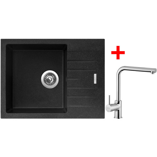 Sinks PERFECTO 650 Granblack + Elka