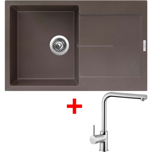 Sinks ULTIMA 790 Marone + Elka