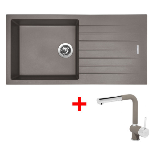 Sinks PERFECTO 1000 Truffle + Mix 3 P GR