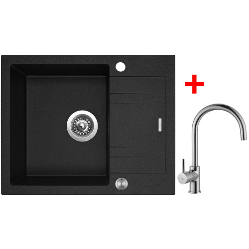 Sinks LINEA 600 XC Granblack + Vitalia