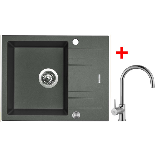 Sinks LINEA 600 XC Titanium + Vitalia