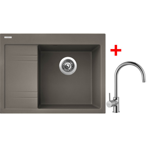 Sinks RIM 650 P Truffle + Vitalia
