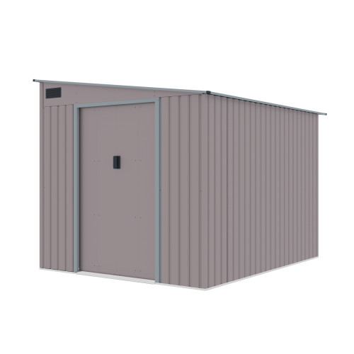 plechový domek LANITPLAST WANDHAUS 78 WARM GREY LG4360