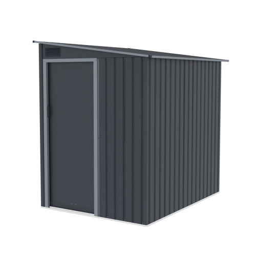 plechový domek LANITPLAST WANDHAUS 56 ANTRACIT LG4362