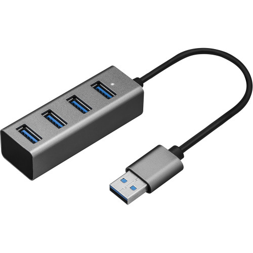 YENKEE YHB 4300 Kovový Hub 4xUSB 3.0