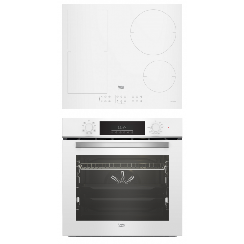 Set BEKO BBIM14300WMS + HII64200FMTW 