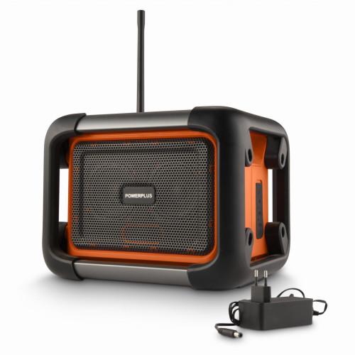 Aku stavební rádio 20V  plus  220V (bez AKU)