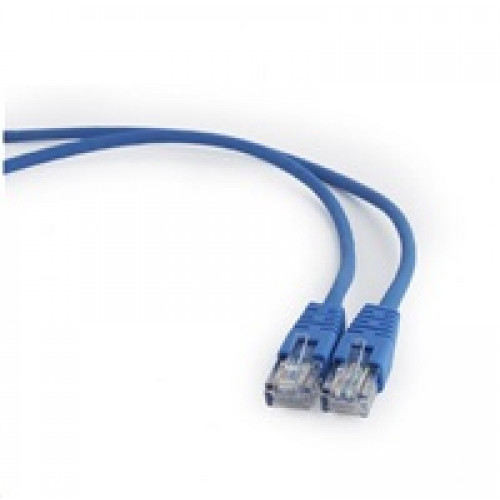 GEMBIRD Kabel UTP Cat5e Patch 1m, modrý
