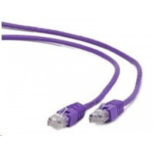 GEMBIRD Patch kabel CAT6 stíněný FTP 0,5m, fialový