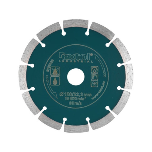 Kotouč diamantový řezný segmentový Grab Cut, suché řezání, O 125x22,2x2mm
