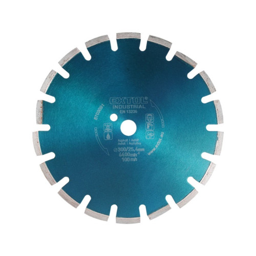 Kotouč diamantový řezný segmentový na ASFALT, suché řezání, O 350x25,4x3,2mm