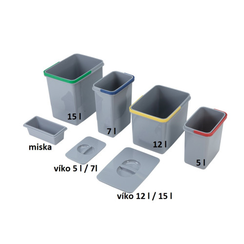 Sinks samostatný koš 15 l