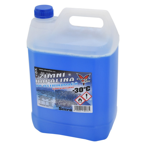 Clean Fox Zimní směs do ostřikovačů (-30°C) 5L