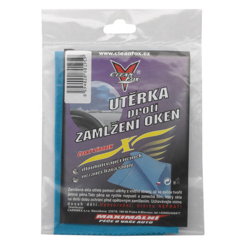 Clean Fox Utěrka proti mlžení oken