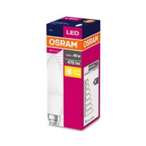 Osram LED VALUE CL B FR 40 5,7W/827 E14