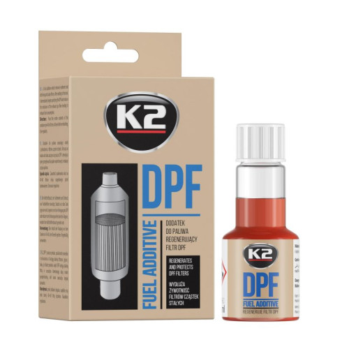 K2 DPF 50 ml - přídavek do paliva, regeneruje a chrání filtry