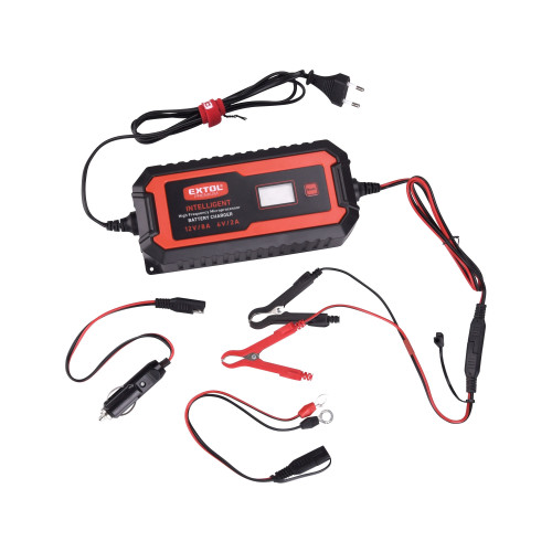 Autonabíječka 9stupňová, řízená mikroprocesorem, 12V/6V, 8A