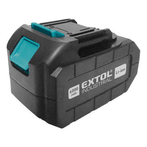 Extol Industrial 8791115B6 18V, Li-ion, 6Ah