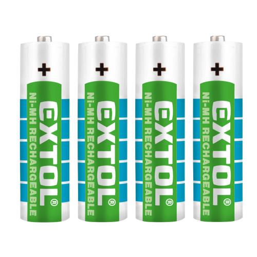 Baterie nabíjecí, 4ks, AA (HR6), 1,2V, 2400mAh, NiMh