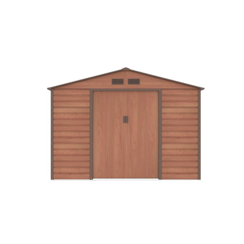 Zahradní domek G21 GAH 706 - 277 x 255 cm, hnědý + Záruka 10 let na prorezavění!