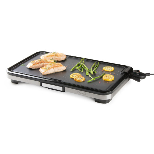 Stolní elektrický gril Plancha XXL - DOMO DO9263G, 2200 W, termostat
