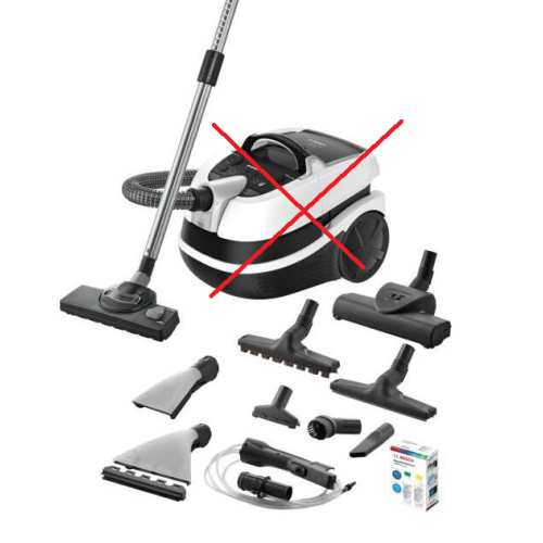 Příslušenství k vysavači Bosch BWD421PRO