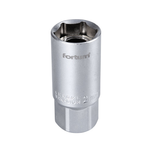 Hlavice nástrčná na zapalov. svíčky 1/2", 21mm, L 65mm, magnet
