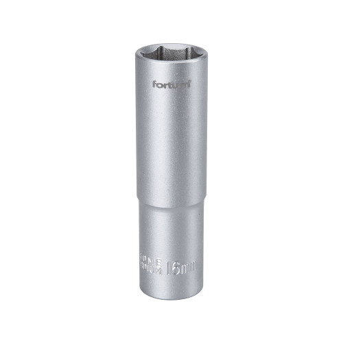 Hlavice nástrčná prodloužená 1/2", 16mm, L 77mm
