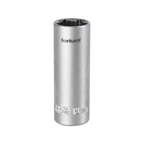 Hlavice nástrčná prodloužena 1/4", 13mm, L 50mm