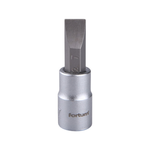 Hlavice zástrčná 1/4" hrot plochý, 7mm, L 37mm