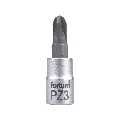 Hlavice zástrčná 1/4" hrot pozidriv, PZ 3, L 37mm