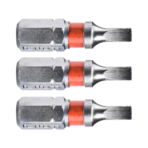 Hrot plochý sada 3ks, 3x25mm, S2