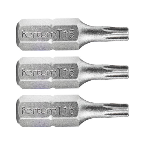Hrot TORX, sada 3ks, T 15x25mm, S2